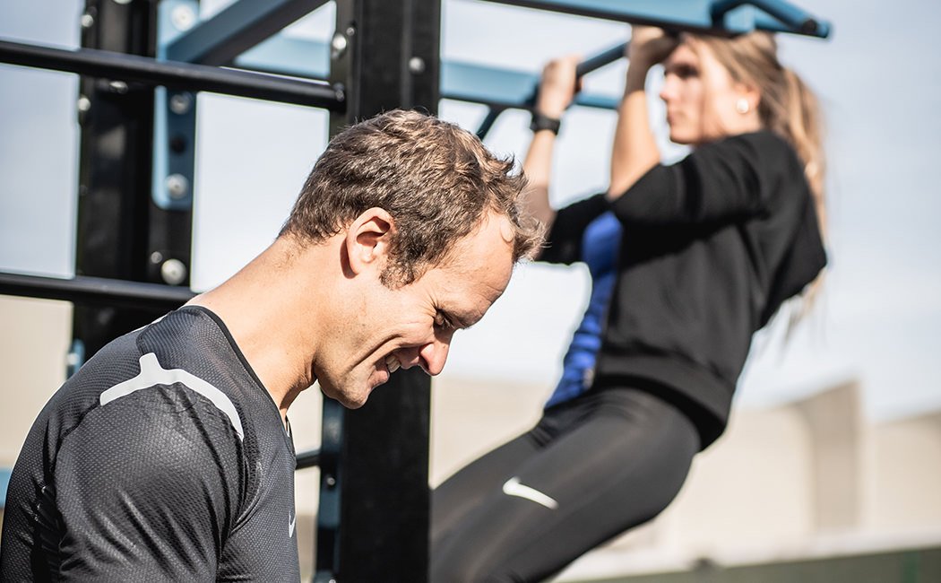 People Exercising People Exercising